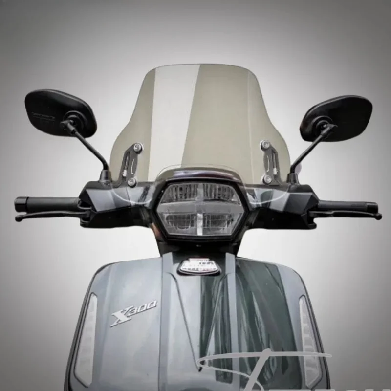 Фото Акриловое ветровое стекло для мотоциклов Lambretta X250 X300, защита от ветра, аксессуары №3