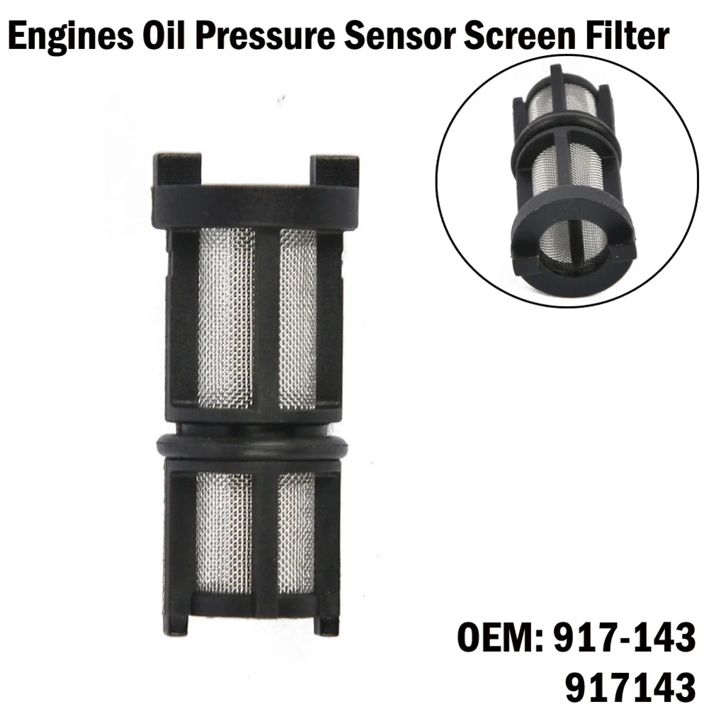 

High Quality Oil Pressure Sensor Screen Filter 1x 917143 Black Car Tool