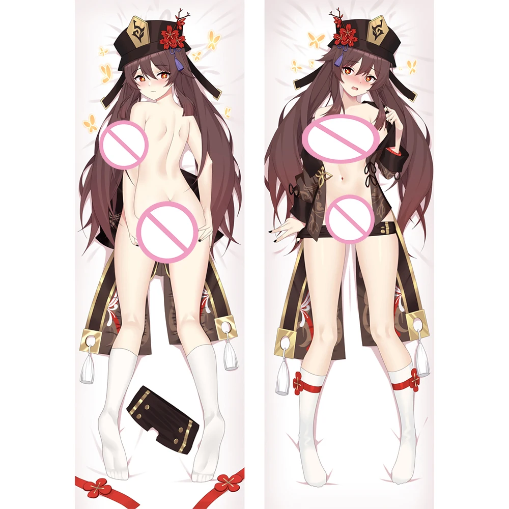 

Genshin Impact Hu Tao Cute Soft Throw Gift Pillowcase Cover Home Decor Dakimakura Pillow Case Cushion Case Cartoon