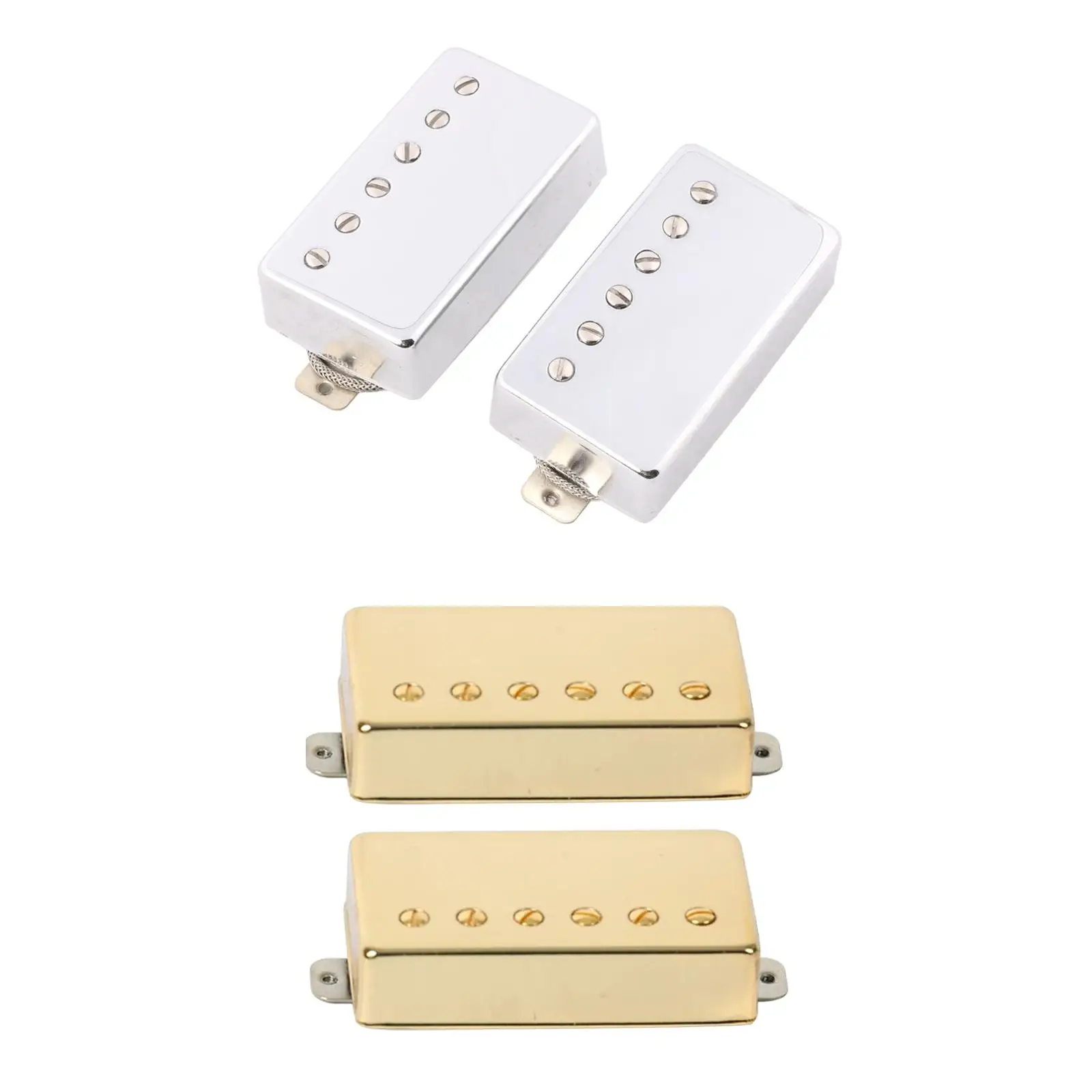 

2x Humbucker Pickup Accessories Spare Parts Humbucker Guitar Pickup for Blues Music Performance Playing Hard Rock Daily Use