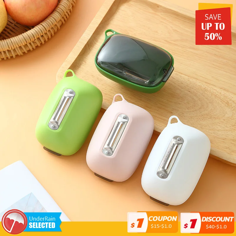 

New 3In1 Multifunction Kitchen Tools Fruit And Vegetable Peeler Fruit Peel Shredding Tool Stainless Steel Blade Easy To Clean