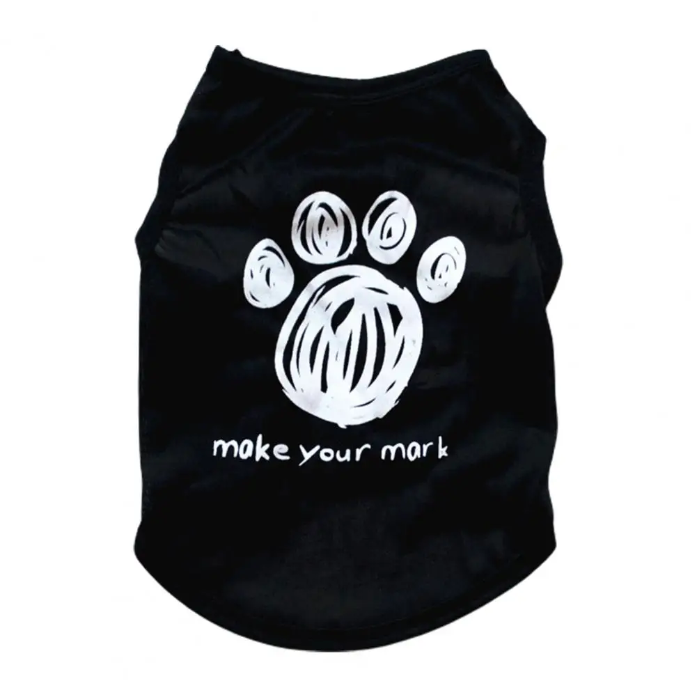 

Летняя жилетка Тедди на две лапы для маленьких собак, однотонный летний топ для щенков