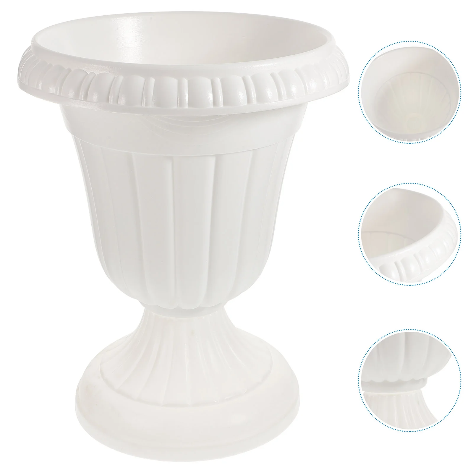 

Flower Pot Planter Urnroman Garden Vase Rustic Column Pots Weddingdecorative Pillar Porch Flowerpot Retro Flowers Vases Statue