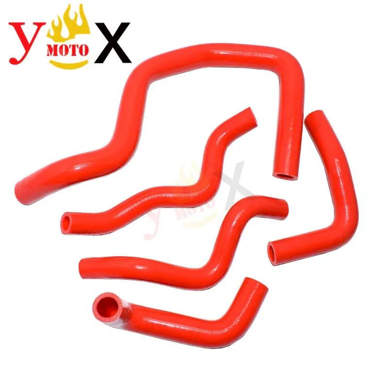 CB 400 99-07 красный мотоциклетный силиконовый радиатор водопровод комплект шлангов