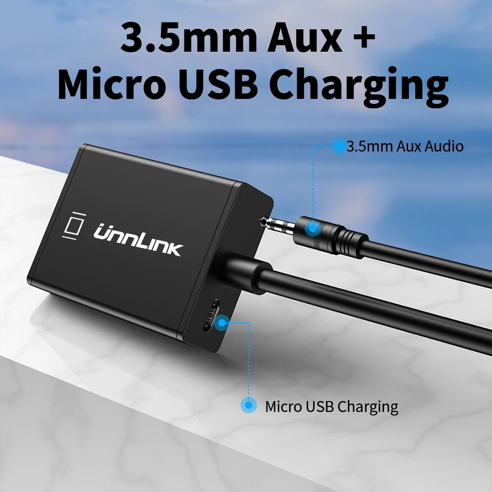 Unnlink адаптер VGA-HDMI с аудиокабелем 1080P 60Гц |