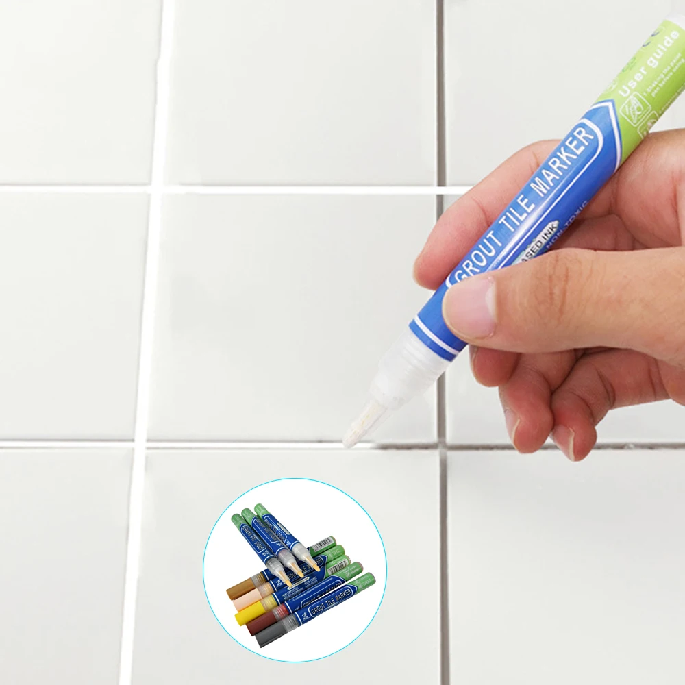 

Color Waterproof Tile Gap Repair Pen Tile Refill Grout Pen Mouldproof Filling Agents Wall Porcelain Filler Floor Reformation