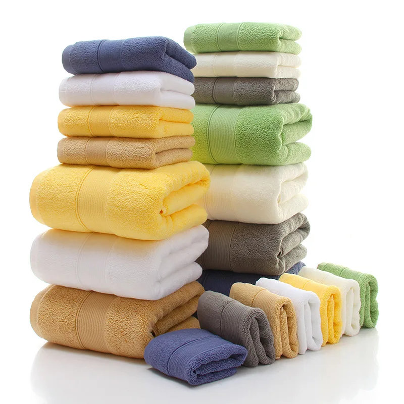

Luxury Bath Towel Set,2 Large Bath Towels,2 Hand Towels,4 Washcloths. Cotton Highly Absorbent Bathroom Towels (Pack of 8)