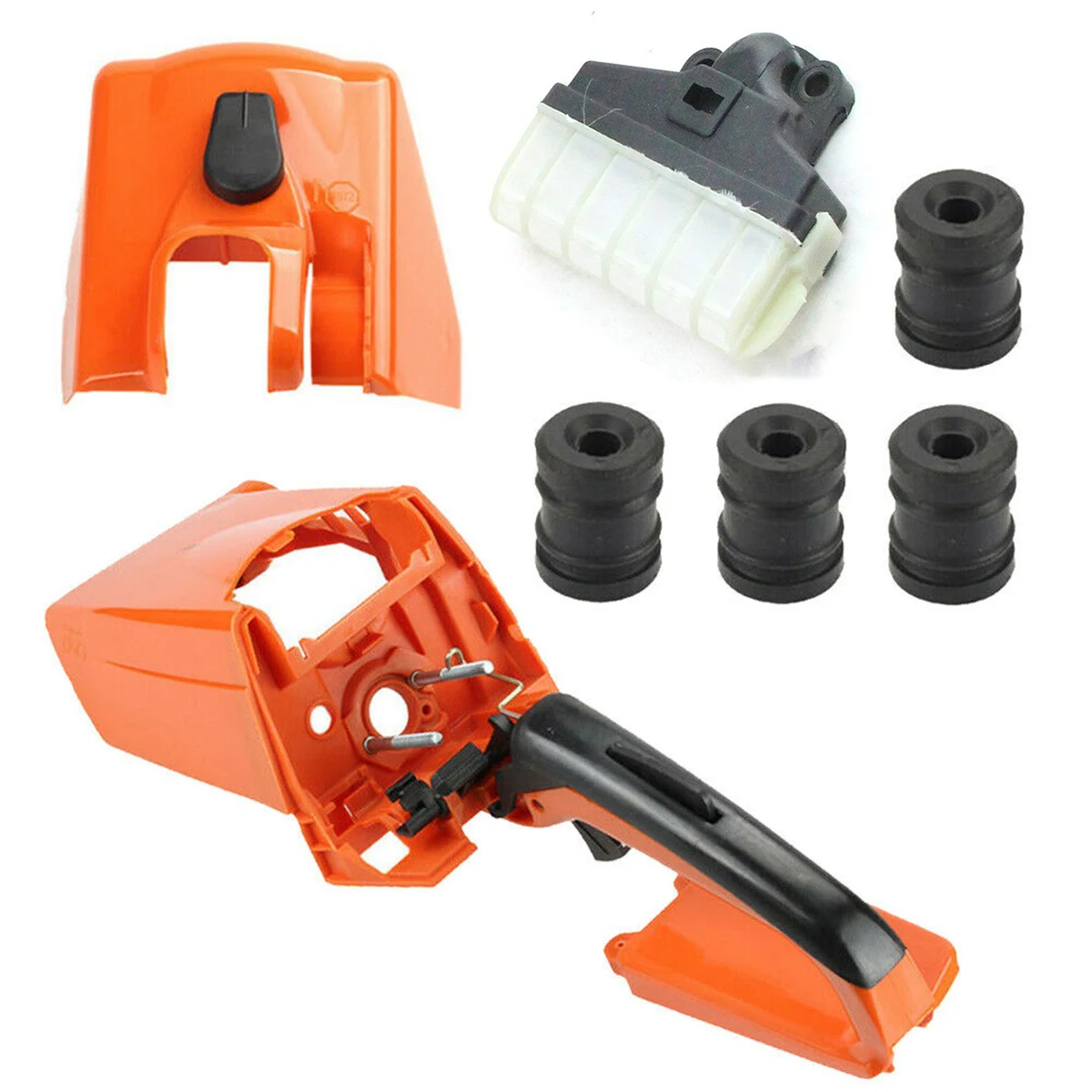 

1 set Chainsaws Kit Air FIlter Cover Air Filter Annular Buffers Chainsaw Accessories Shroud Handle Assembly Tool