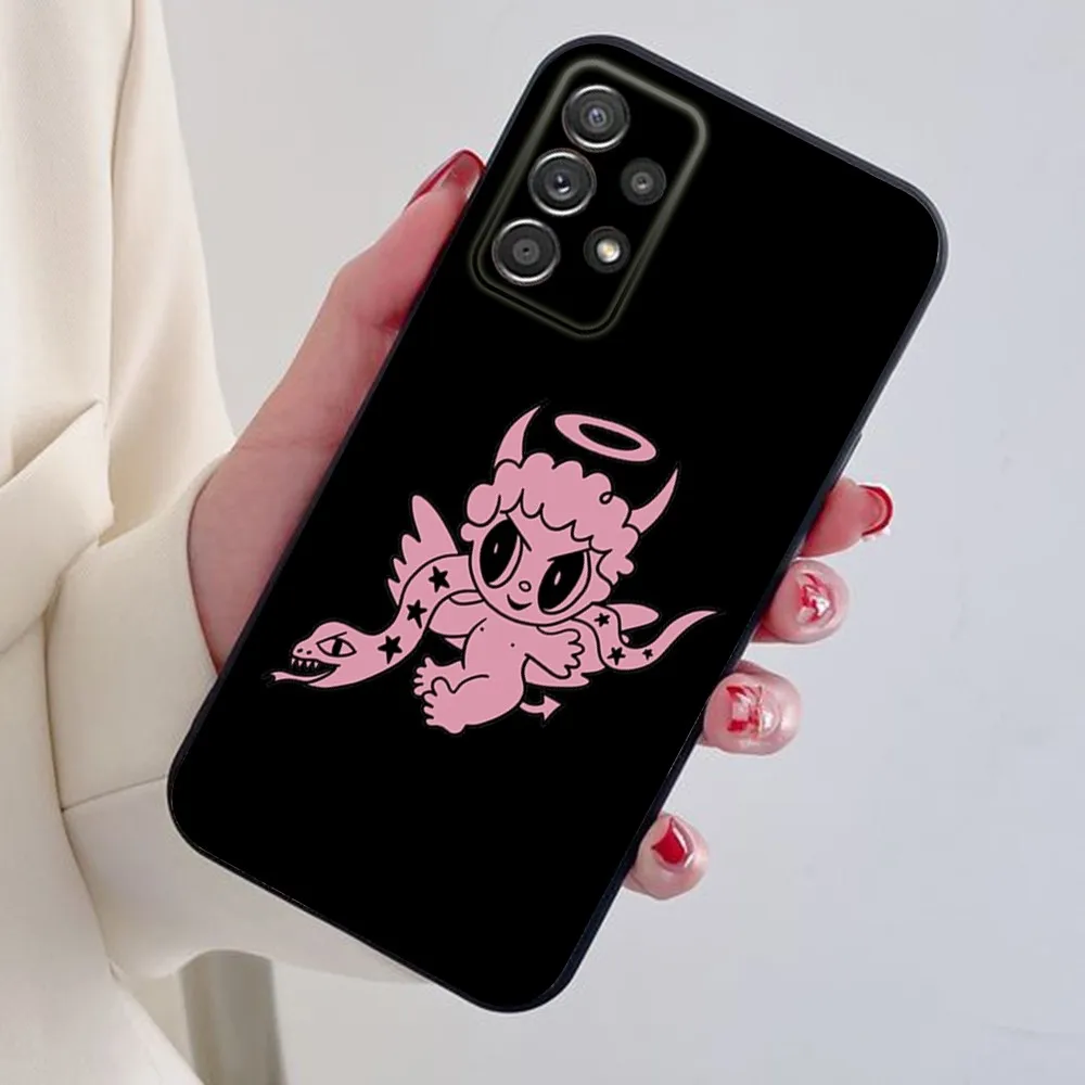 Чехол для телефона Karol G Samsung S24 S21 S22 S23 S30 Ultra S20 Plus Note 10 9 черный мягкий силиконовый