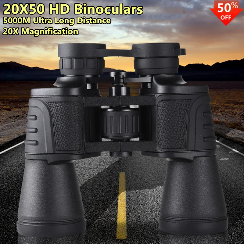 

20x50 HD Binoculars,Waterproof Binoculars Durable & Clear BAK4 Prism FMC Lens,Suitable for Hiking,Concert and Bird Watching