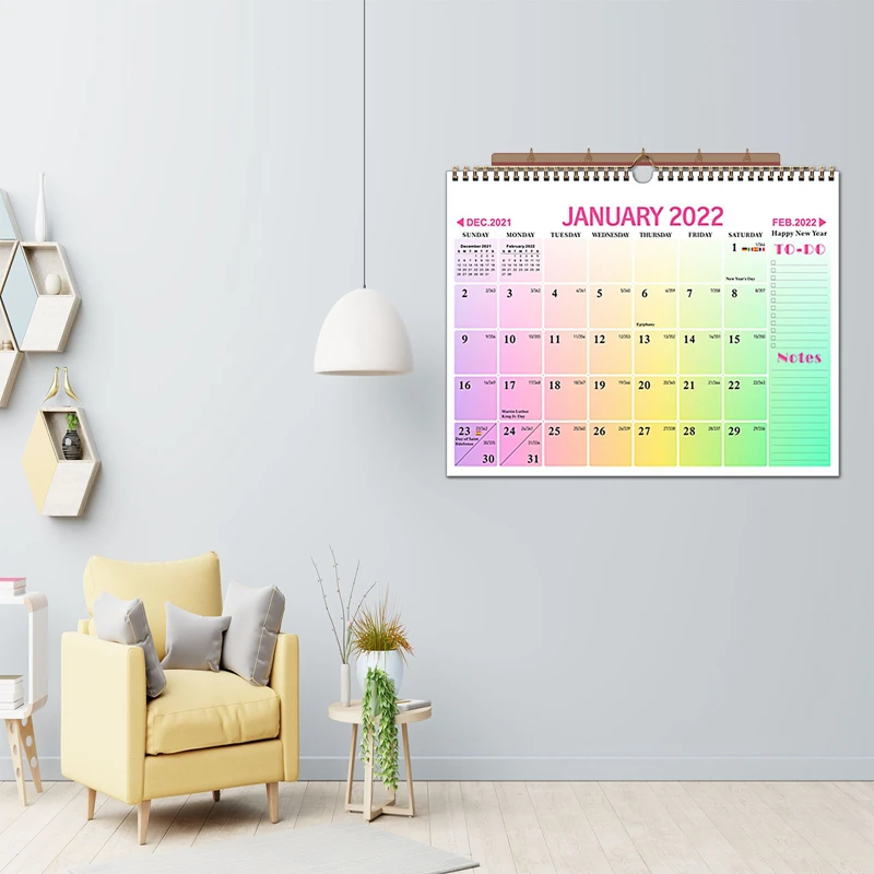 

New 2022 Desktop Creative Calendar Diary Schedule Plan Arrangement School Office Desktop Hand Torn Desk Calendar Office Supplies