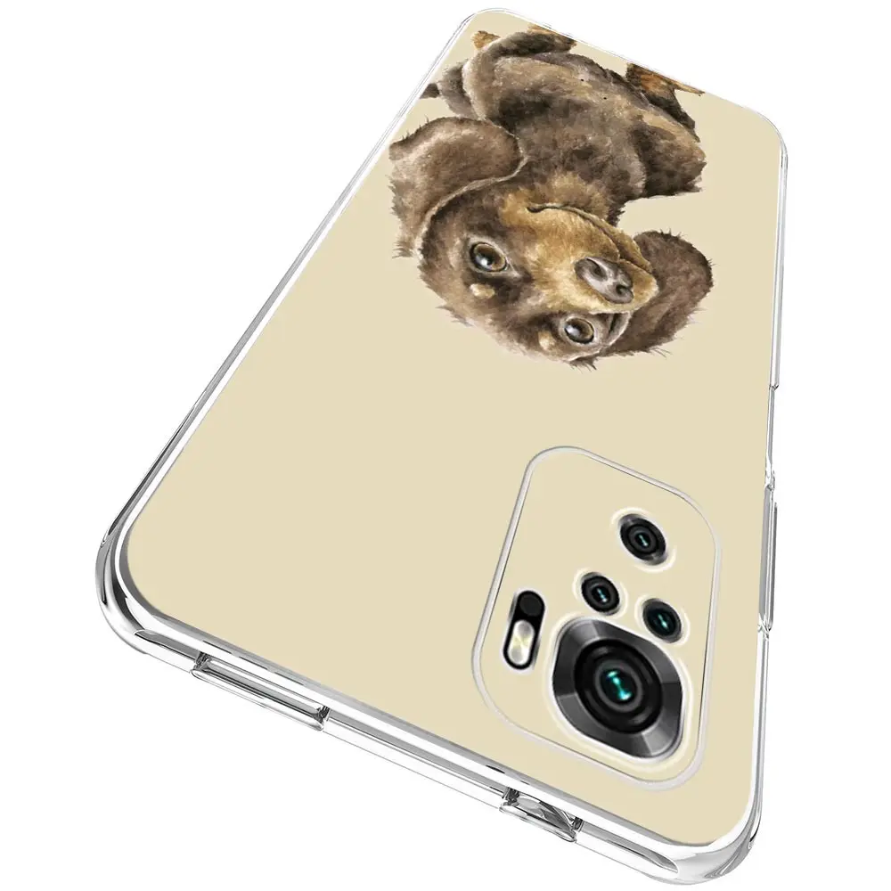 Чехол для телефона Xiaomi Redmi Note 13 12 5G 9S 9 8 10 11 Pro 4G 9T 13C 12C 10C 9C 9A 7 с таксой сосиской