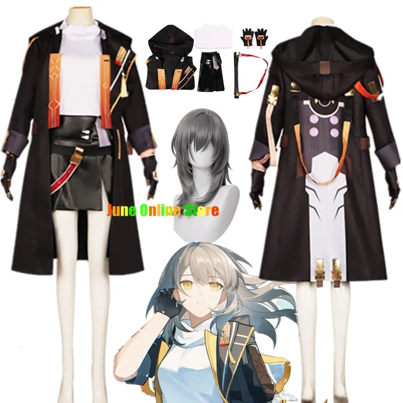 

Honkai Star Rail Trailblazer Female Game Cosplay Costumes Anime Suit Women Fancy Dress Outfit Wig Shoes Halloween Carnival Party
