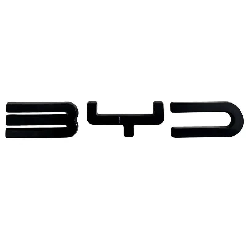

Для BYD Chazor печать 5 DM-i BYD King 2024 2025 передняя эмблема автомобиля чернение значок наклейка черная модификация наклейка