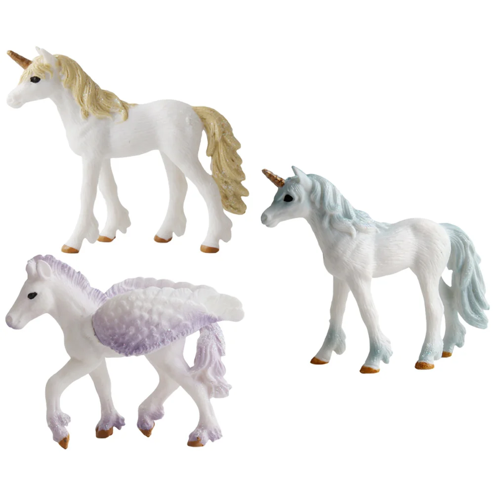 

Simulated Unicorn Model Desktop Decor Recognition Simulation Animal Artificial Ornament