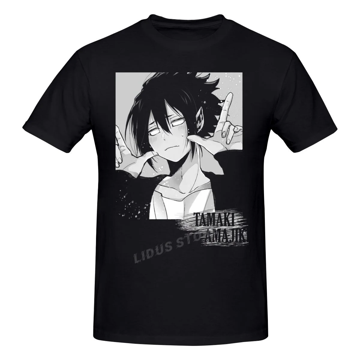 

Tamaki Amajiki Boku No Hero Academia T shirt Harajuku Short Sleeve T-shirt 100% Cotton Graphics Tshirt Brands Tee Top