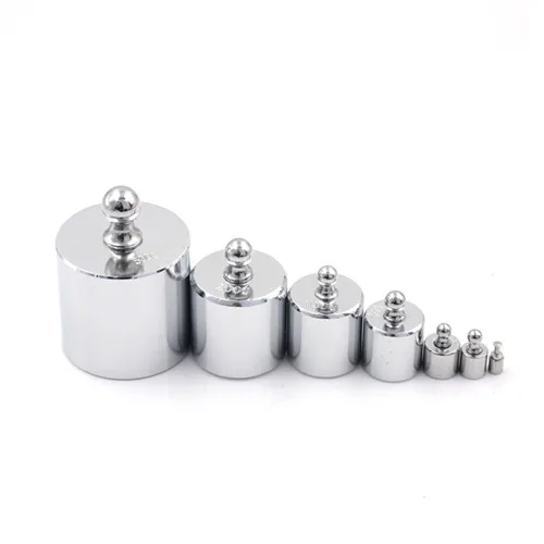

1g 2g 5g 10g 20g 50g 100g Grams Accurate Calibration Set Chrome Plating Scale Weights Set For Home Kitchen Tool or Experiment