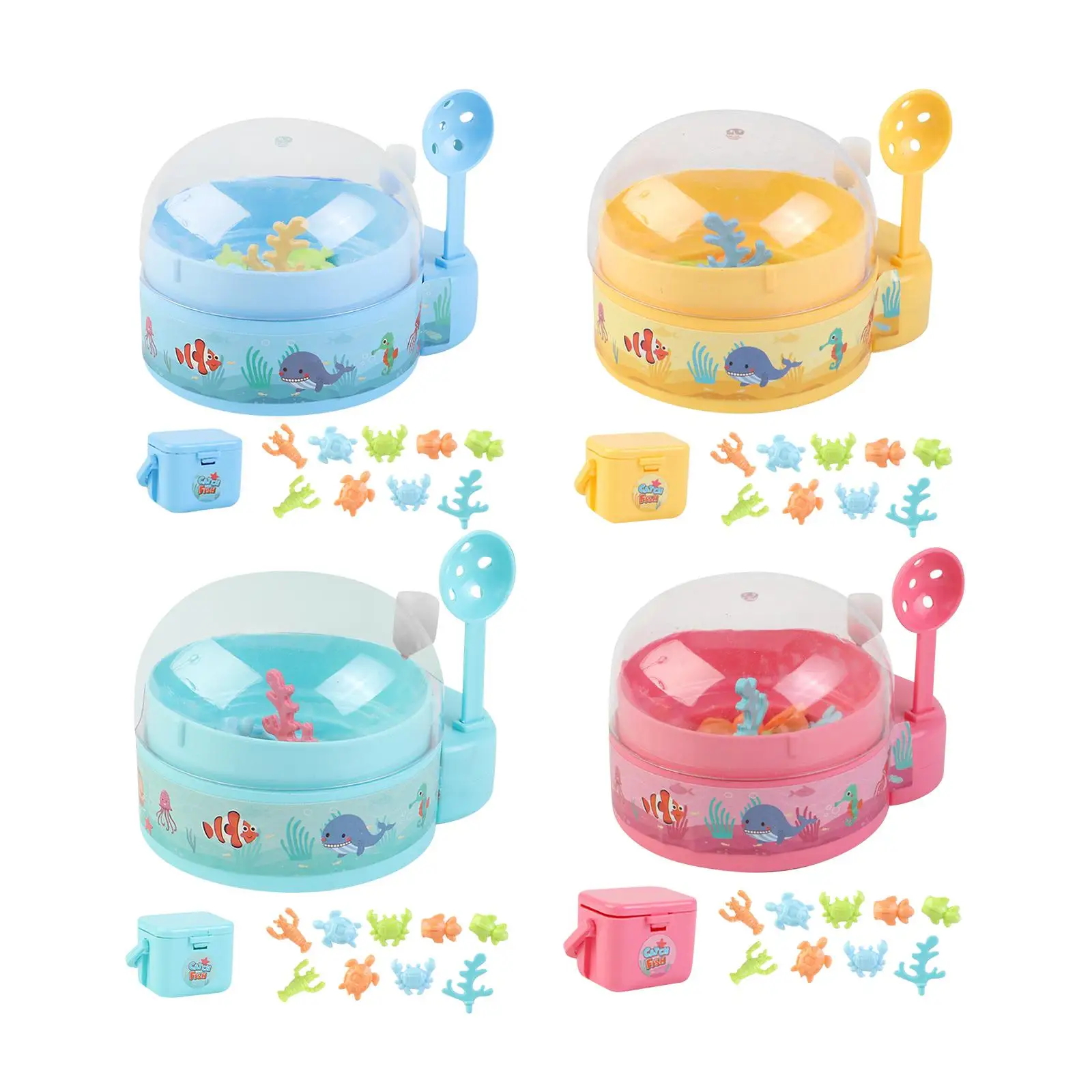 

Small Fishing Activities game Tiny Hands Mini Handheld Fish Toys for Toddlers Kids Birthday Gifts