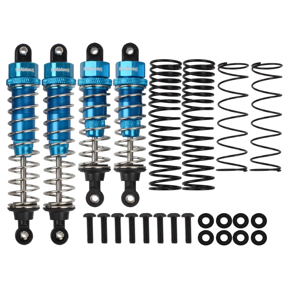 Комплект алюминиевых передних задних амортизаторов для Tamiya DT-02 DF-02 DT-03 TT-02B 1/10