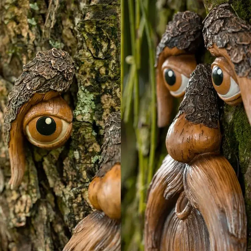 

Деревянные кормушки для птиц Tree Faces