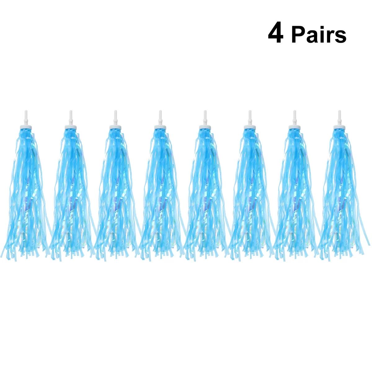 

Streamers Tassels Lightweight Streamers for Children Handlebar Decoration 4Pairs ( Sky Blue )