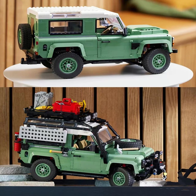

10317 New High-Tech Land Rovered Defender 90 Bricks compatible Super Off-Road Racing Car Building Blocks 2336pcs Kids Toys Gifts