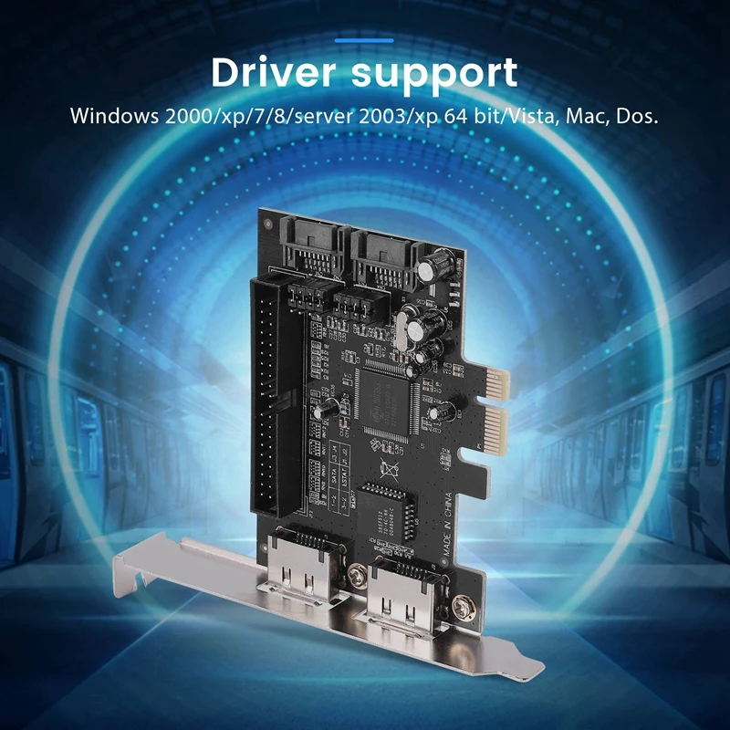 PCI-SATA контроллер PCI-Ide PCI-E к 2Sata IDE Jmb363 карта дискового массива Экспресс адаптер