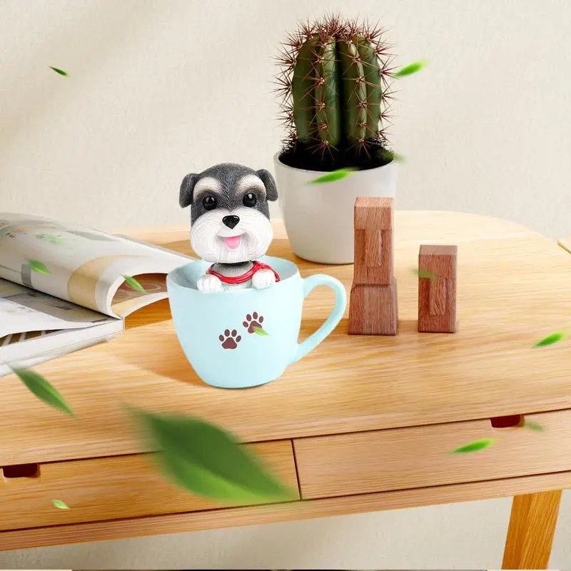 Собака Пупсы для приборной панели автомобиля фигурки танцоров трясущий орнамент