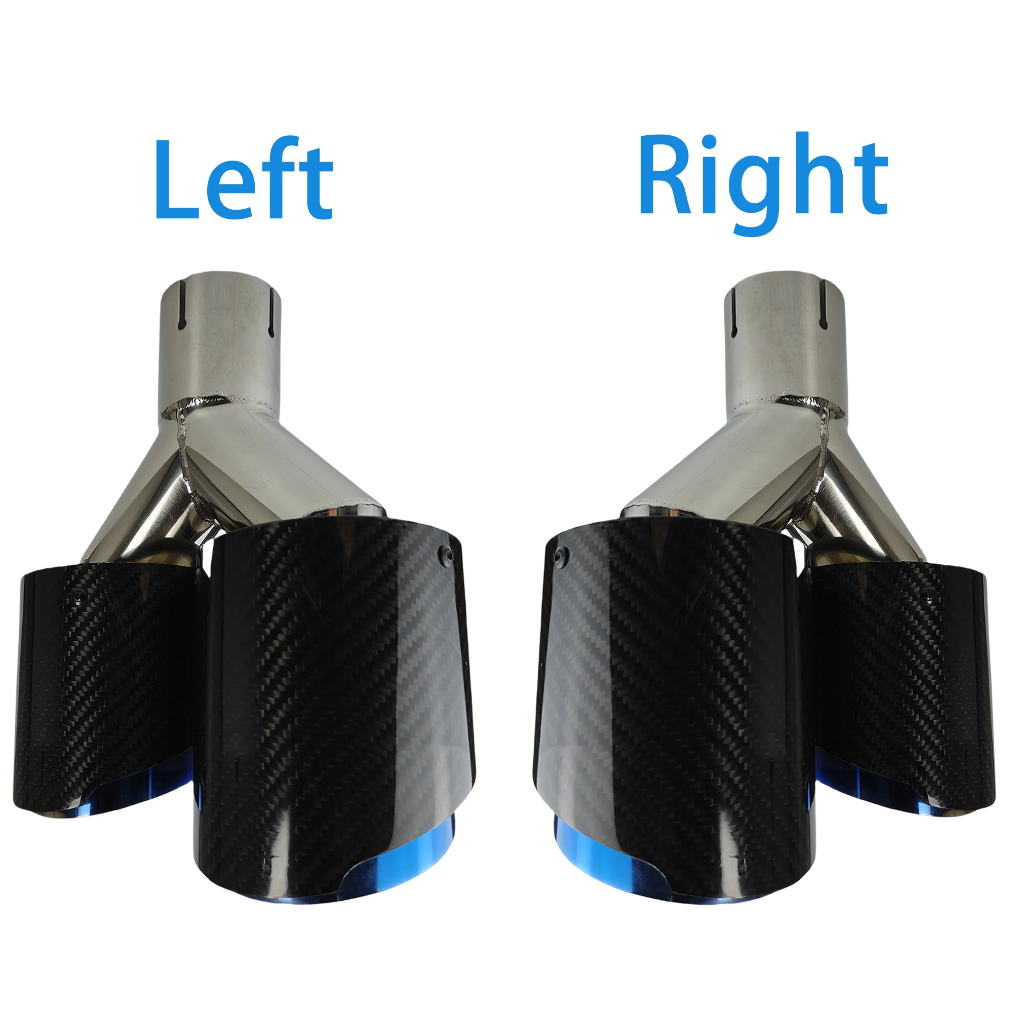 1 шт. универсальный автомобильный глушитель из углеродного волокна для хвоста