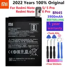 Аккумулятор для телефона Xiao Mi BN45 для Xiaomi Redmi Note 5 Note5, оригинальные фотоаккумуляторы, бесплатные инструменты + наклейки, 2021