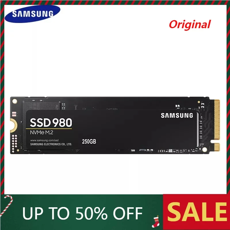 Внутренний твердотельный жесткий диск SAMSUNG SSD 980 NVMe M.2 250 ГБ ...