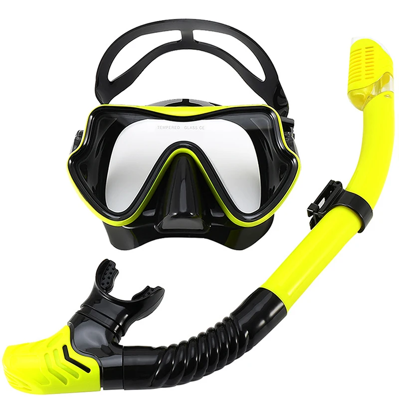 

JoyMaySun Professional Snorkel Diving Mask and Snorkels Goggles Glasses Diving Swimming Easy Breath Tube Set Snorkel Mask