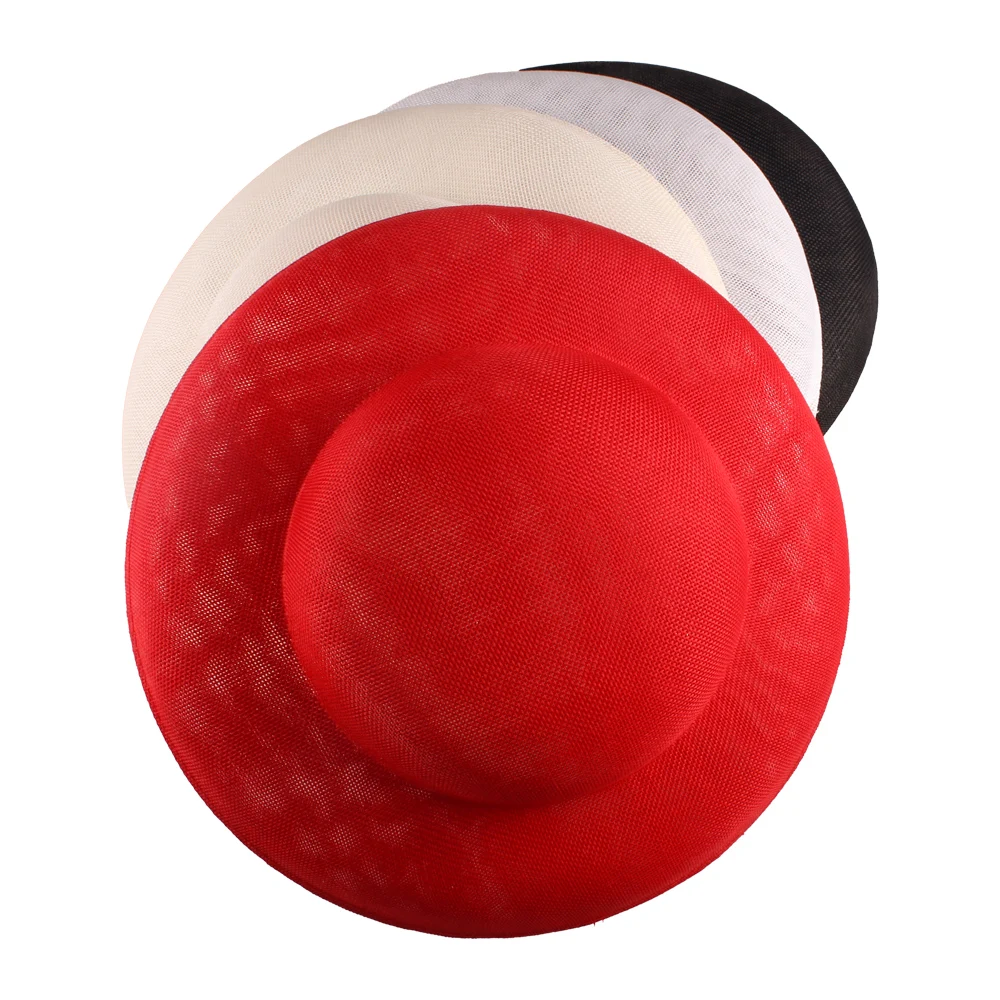 30 см женская шляпа-чародейка основа лимитация льна основания для шляп коктейль