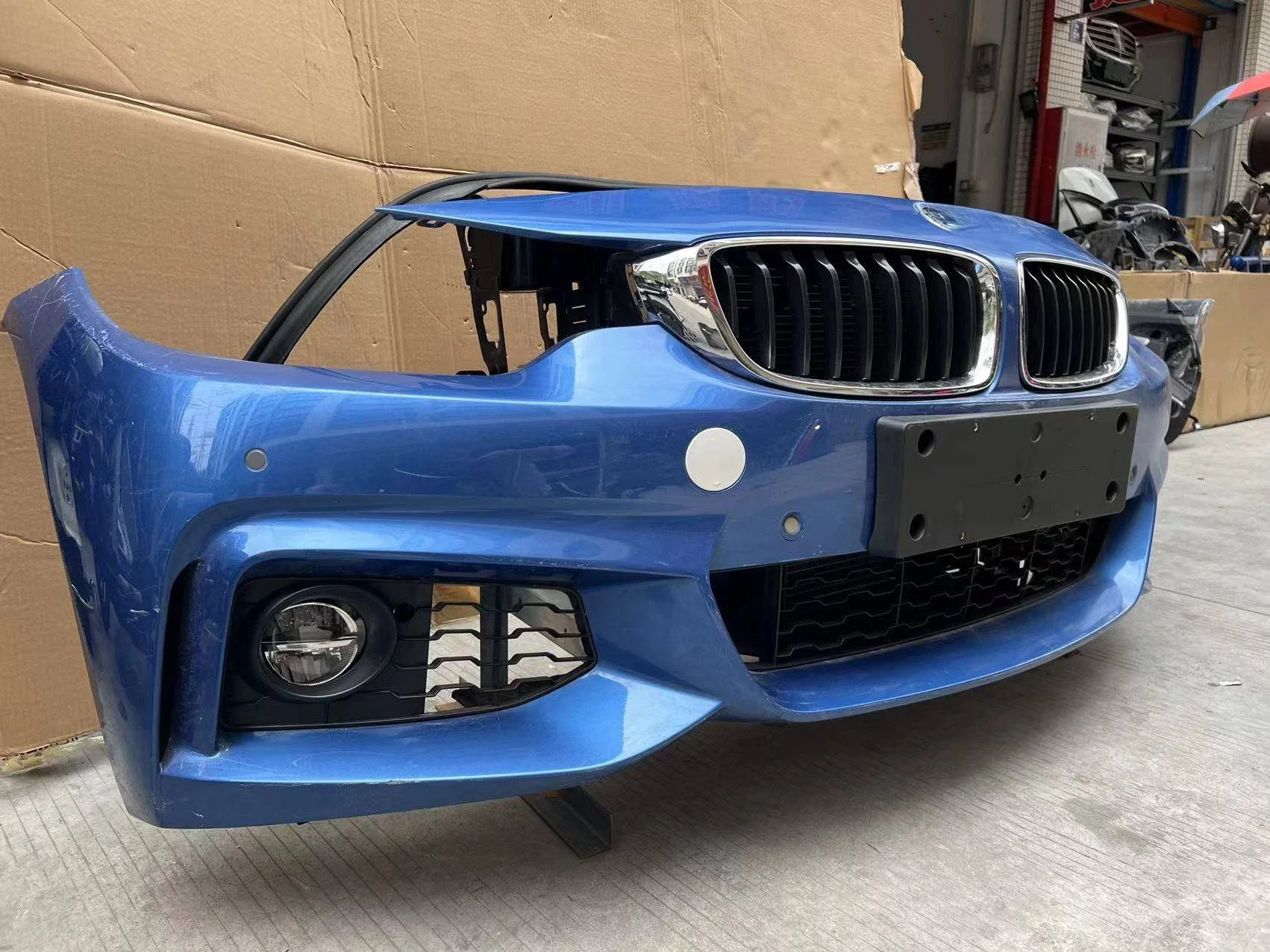 Передний бампер BMW серии 4 F32 оригинальный полностью передний носовой сборки в