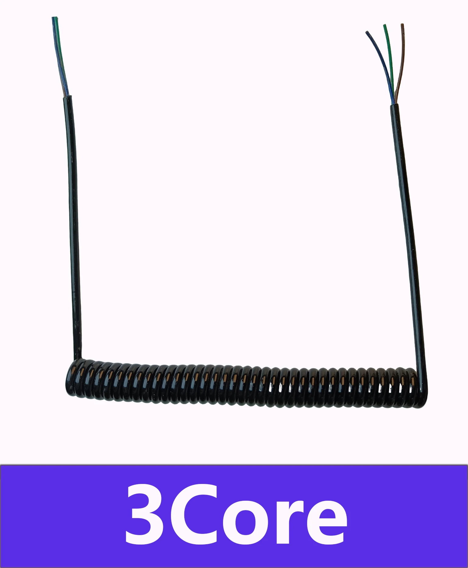 

Пружинный спиральный кабель из ТПУ, 2/3/4/5/6/8 ядра, 0,2/0,3/0,5/0,75/1,0/1,5 мм, выдвижной кабель с оболочкой