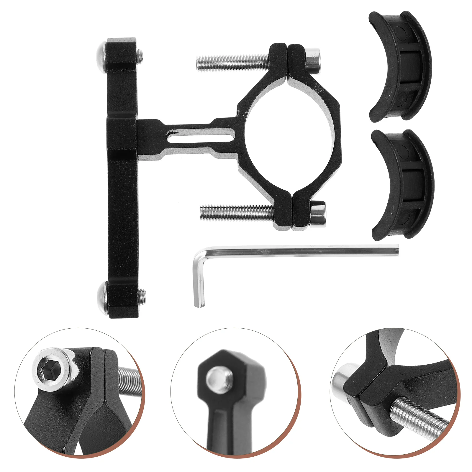 

Motorcycle Bottle Cage Conversion Seat Cycling Accessories Metal Adapter Seatpost