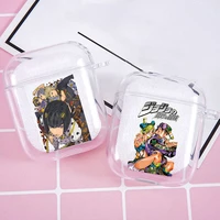 jojos bizarre adventure jojo anime soft silicone tpu case for airpods pro 1 2 3 clear wireless bluetooth earphone box cover