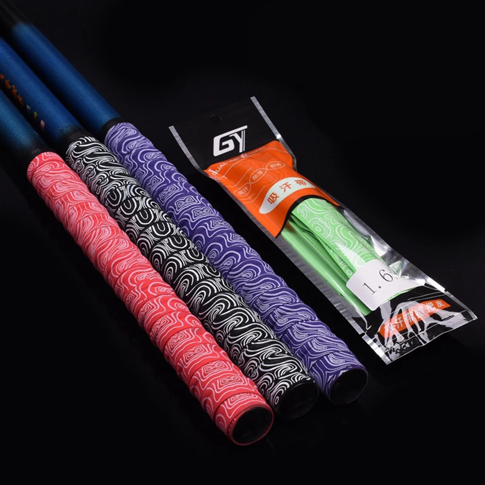 

Anti-slip Tennis Badminton Squash Racquet Over Grip Tape Overgrip Sweatband Frosted Dry Replacement Grip Strap Tennis Accessory