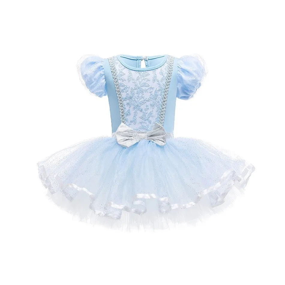Baby Girl Ballet Dress Children Snow White Rapunzel Cinderella Elsa Anna Dress Kids Birthday Party Carnival Costume 3-10 Years