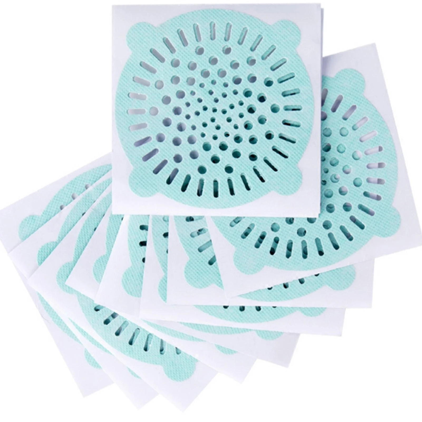 

Наклейки с фильтром для раковины, самоклеящиеся однократные наклейки с фильтром для раковины, дренажные наклейки для душа, легко устанавли...