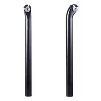 glossy ud carbon fibre bicycle seat post cycling seatpost bike seat tube parts diameter 27 2mm 30 8mm 31 6mm angle 520 degrees
