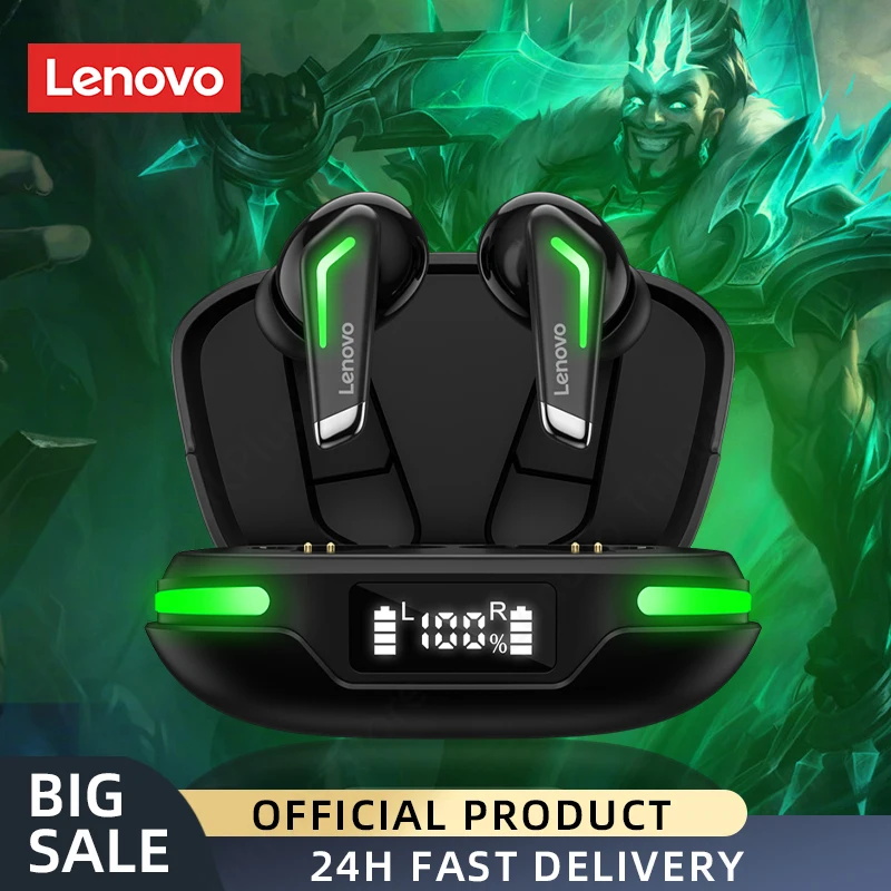 

Bluetooth-наушники Lenovo GM3 с шумоподавлением, водостойкие