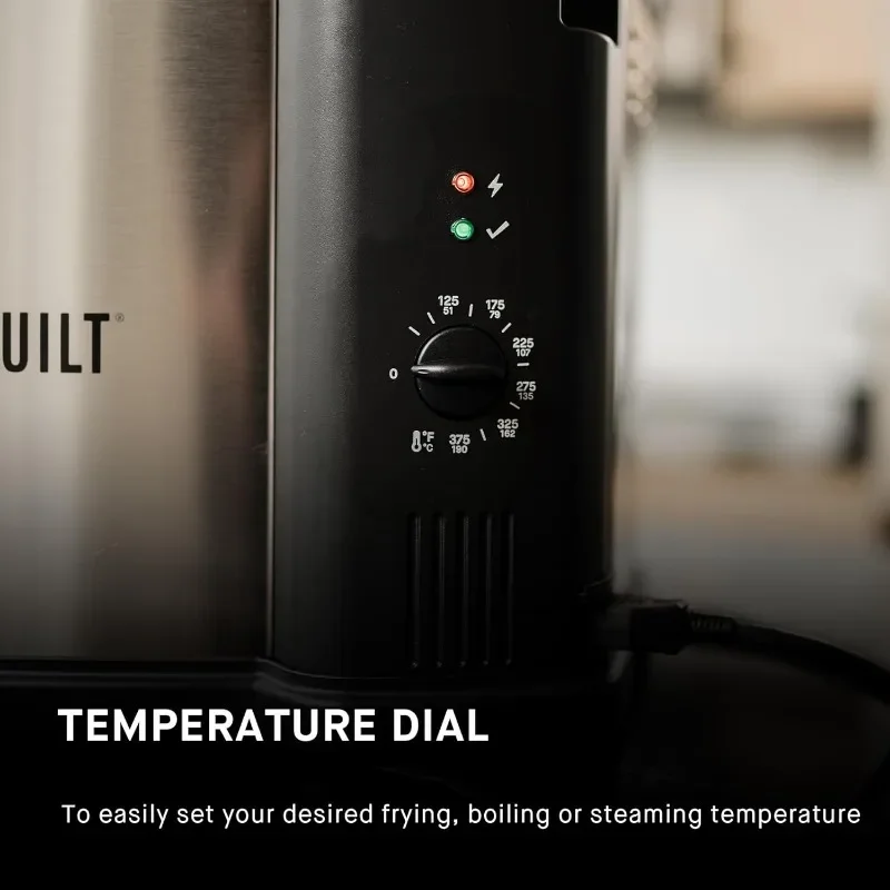 Электрическая Фритюрница Masterbuilt XL на 10 литров бойлер и пароварка