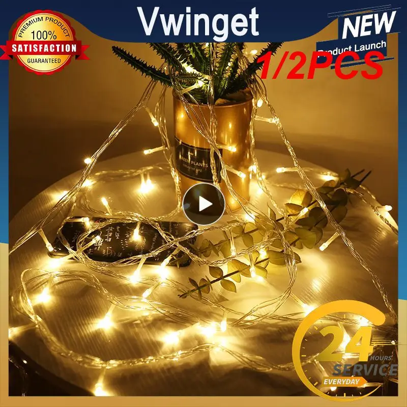 

1/2 шт., Рождественская светодиодная гирлянда, 20 м, 50 м, 100 м