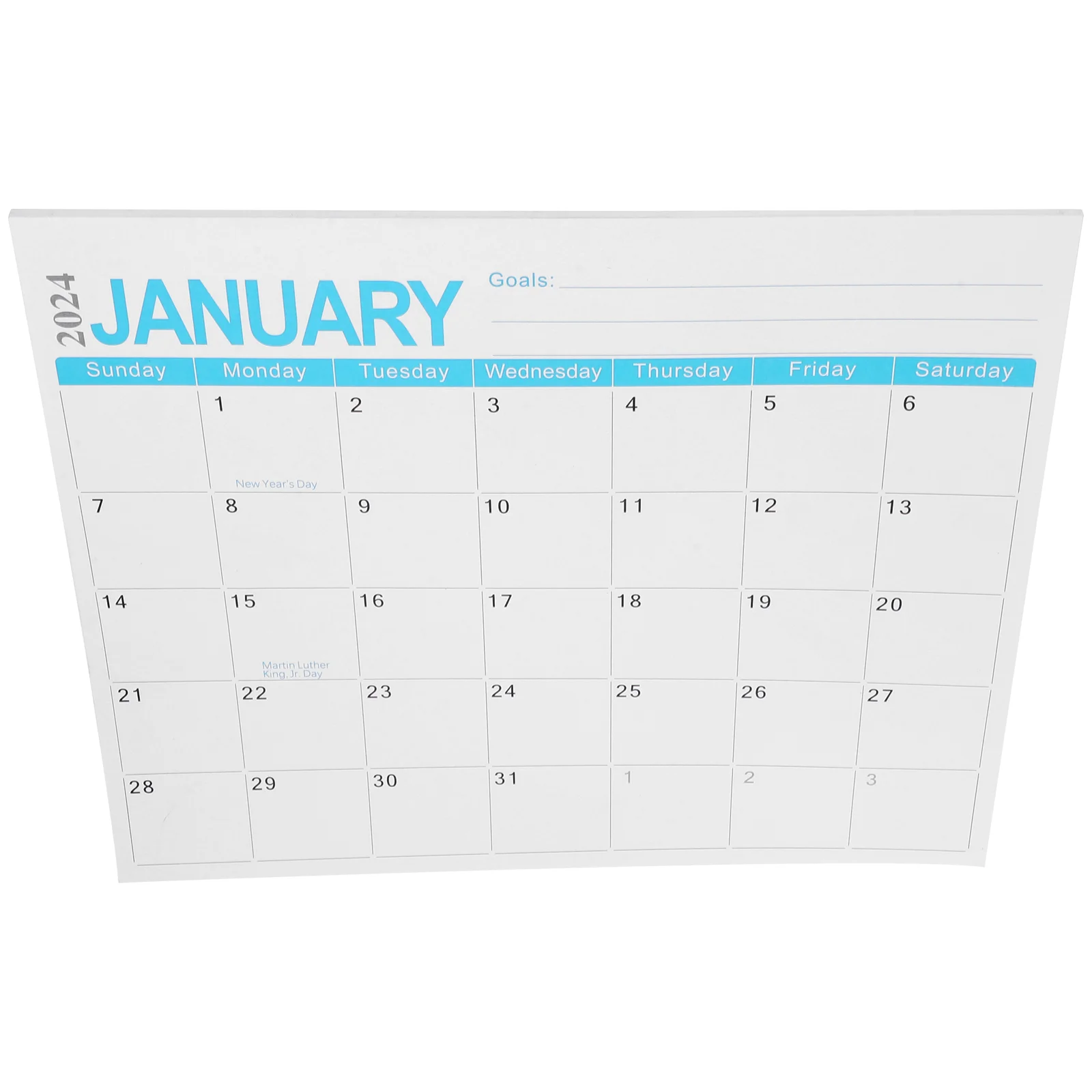

Household Calendar Office Magnetic Calendar English Monthly Calendar Office Supply