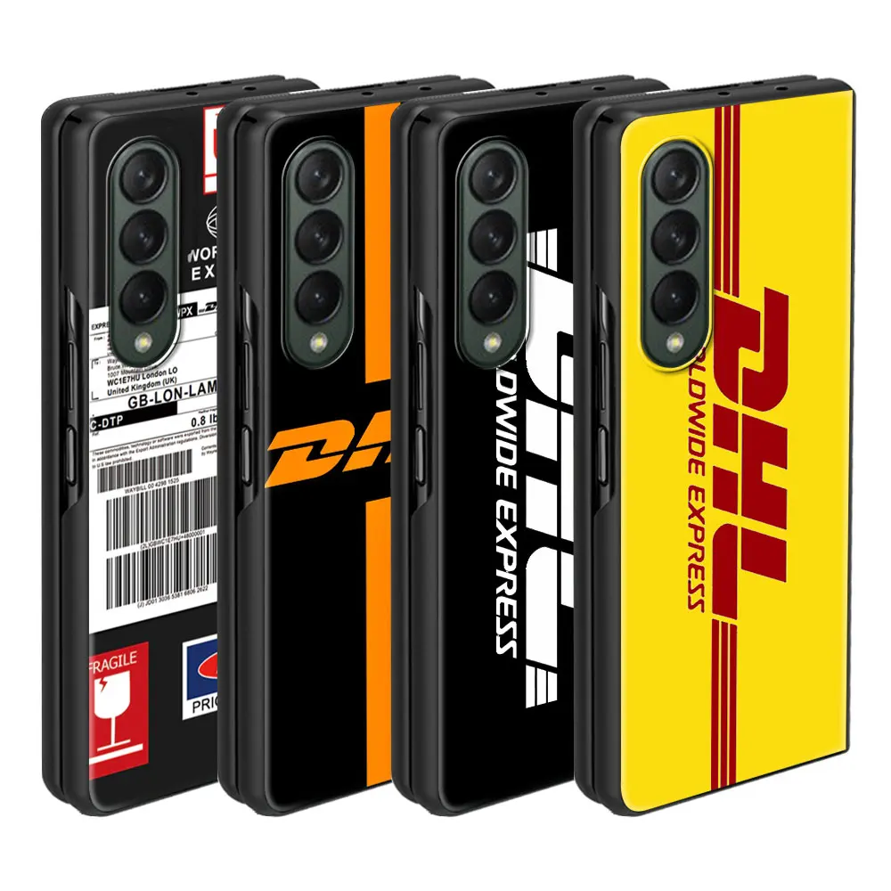 Black Case for Samsung Galaxy Z Fold4 5G ZFold3 ZFold4 Z Fold3 Z Fold 4 Z Fold 5 Coque DHL Express Hot