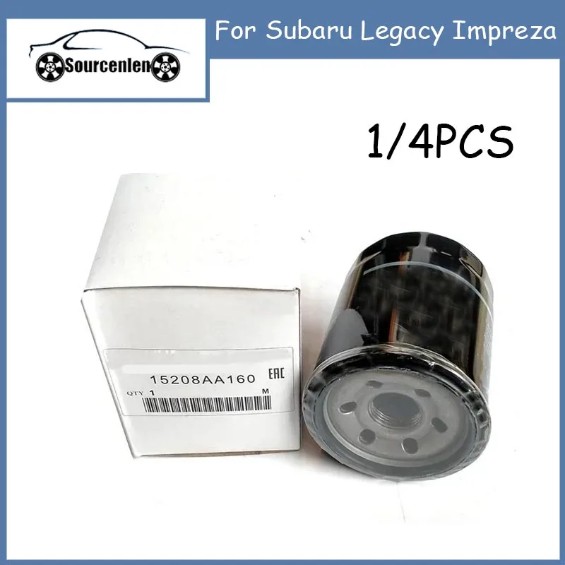 Новый Оригинальный масляный фильтр двигателя 15208AA160 15208-AA160 для Subaru Legacy Impreza