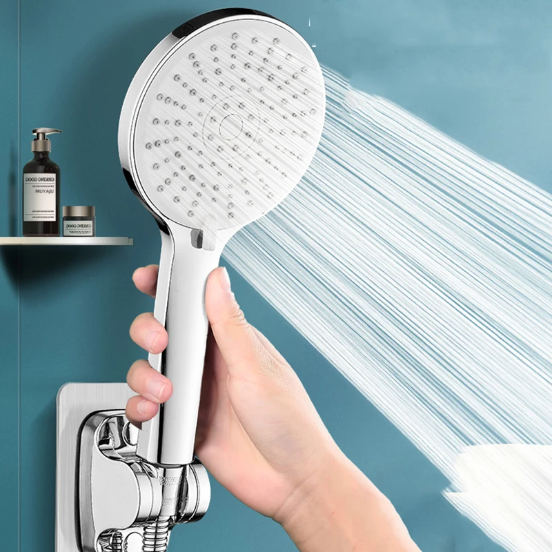 

Water Filter Saving Shower Head Rainfall Hand Hygienic Power Shower Head System Toilet Chrome Chuveiro Banheiro Home Accessories