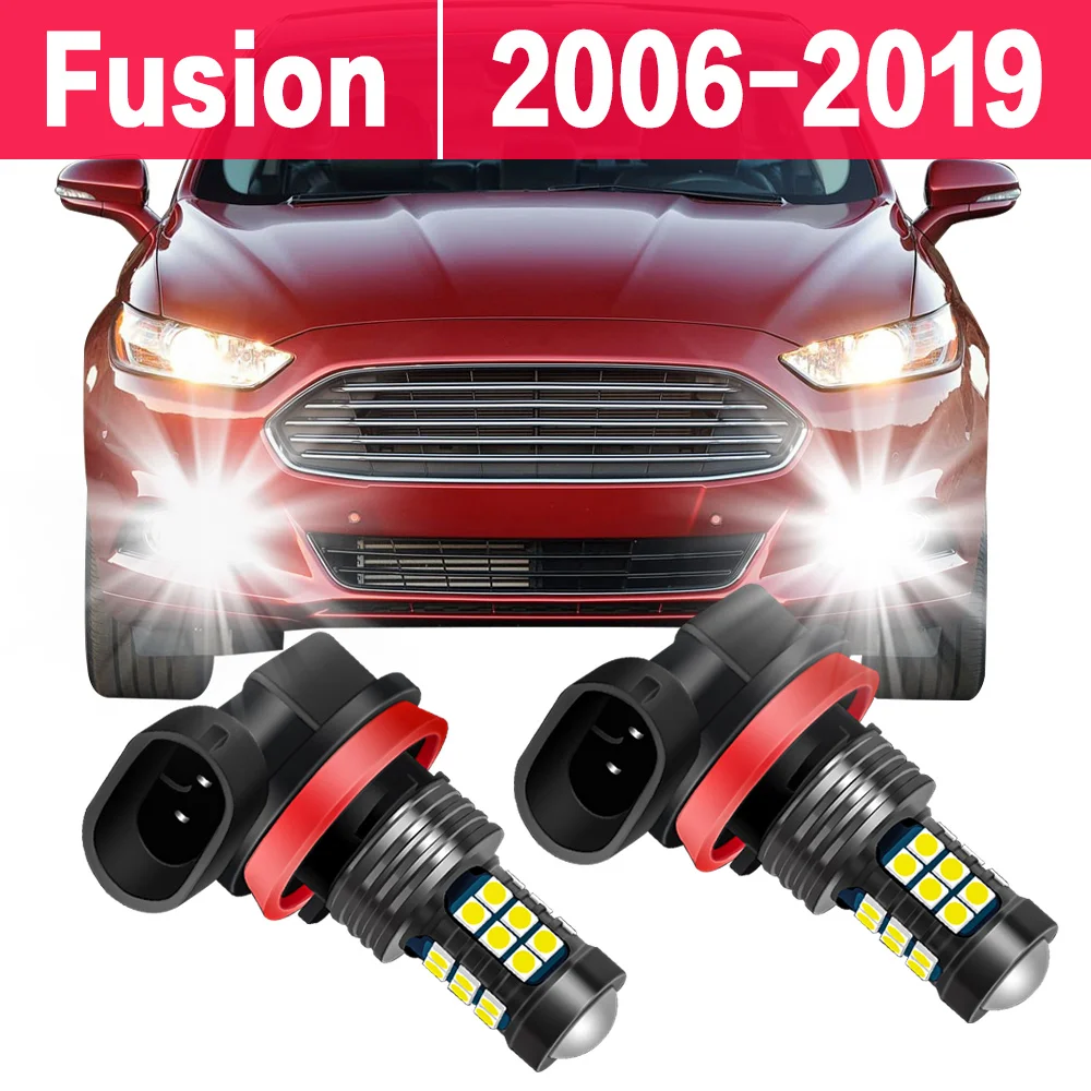 

2 шт., автомобильные передние противотуманные фары для Ford Fusion 2006-2019 2010 2011 2012 2013 2015 2014 2016