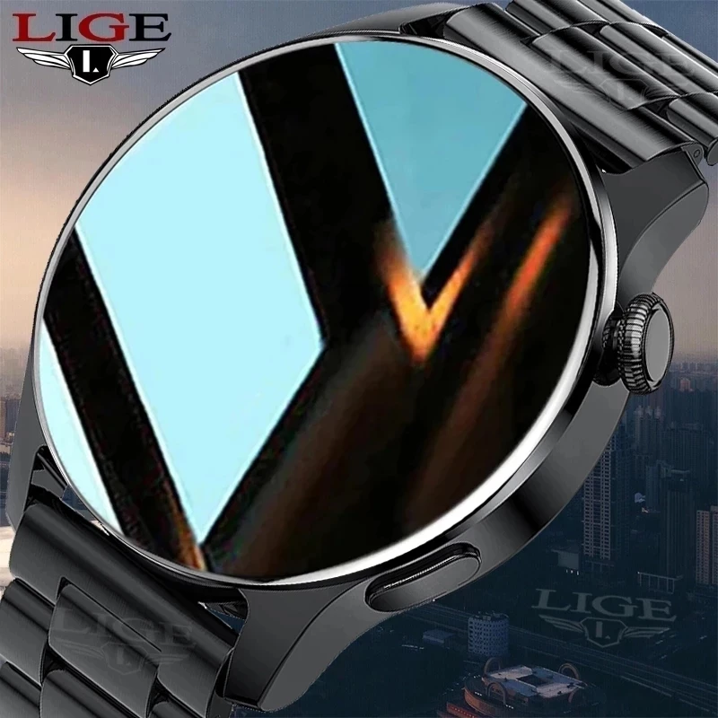 Steel Band Smartwatch +gift Box